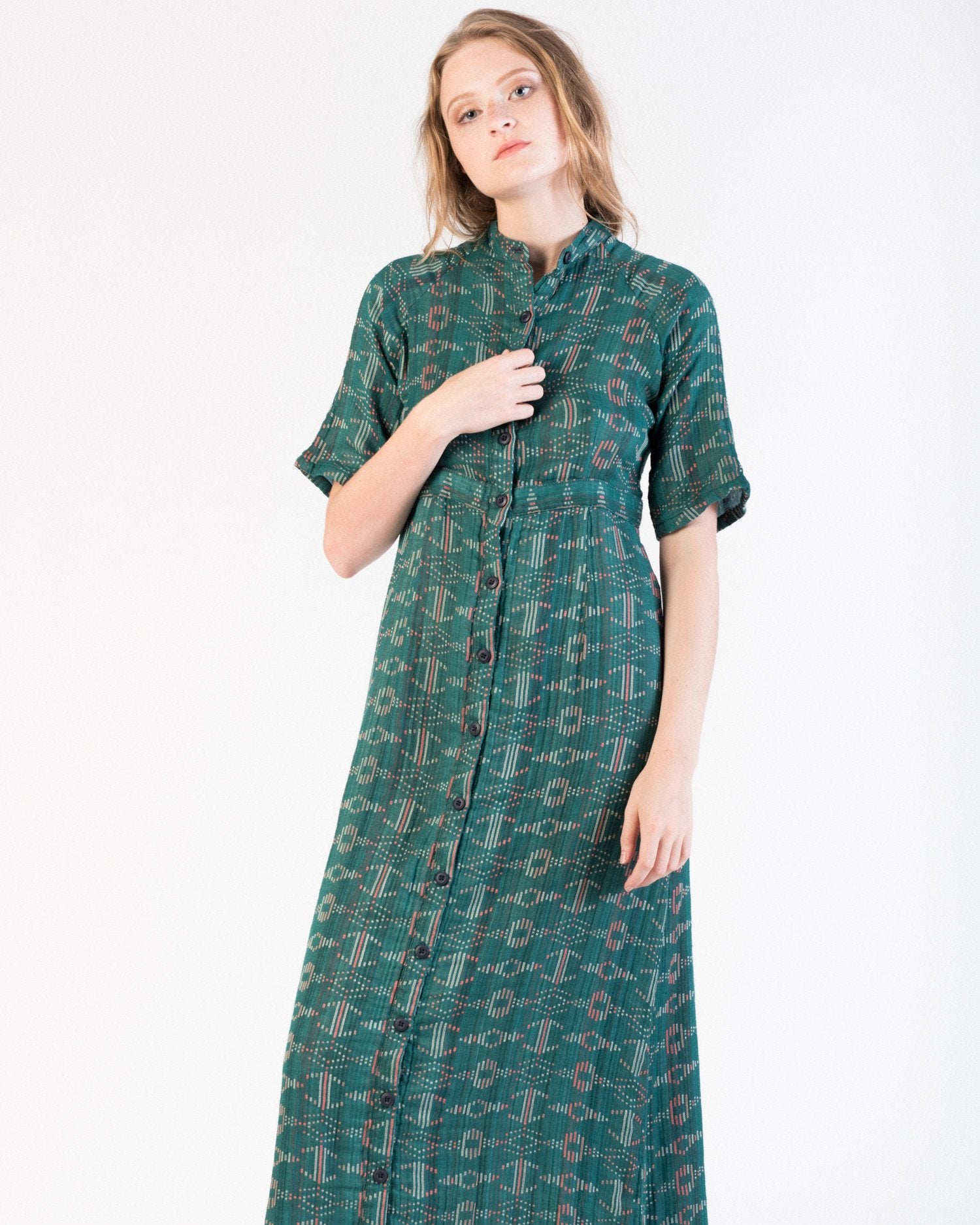 Ballad Dress in Emerald