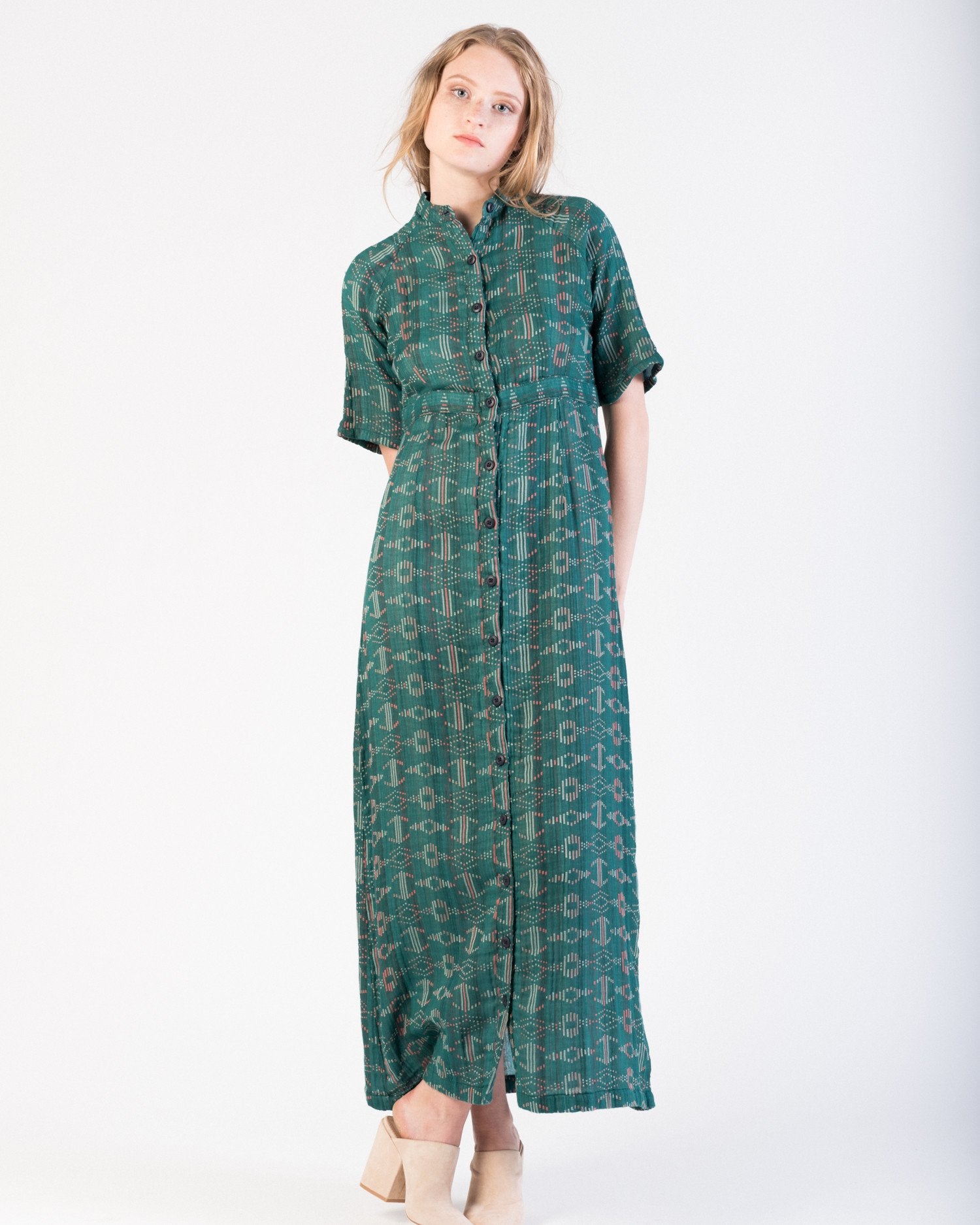 Ballad Dress in Emerald